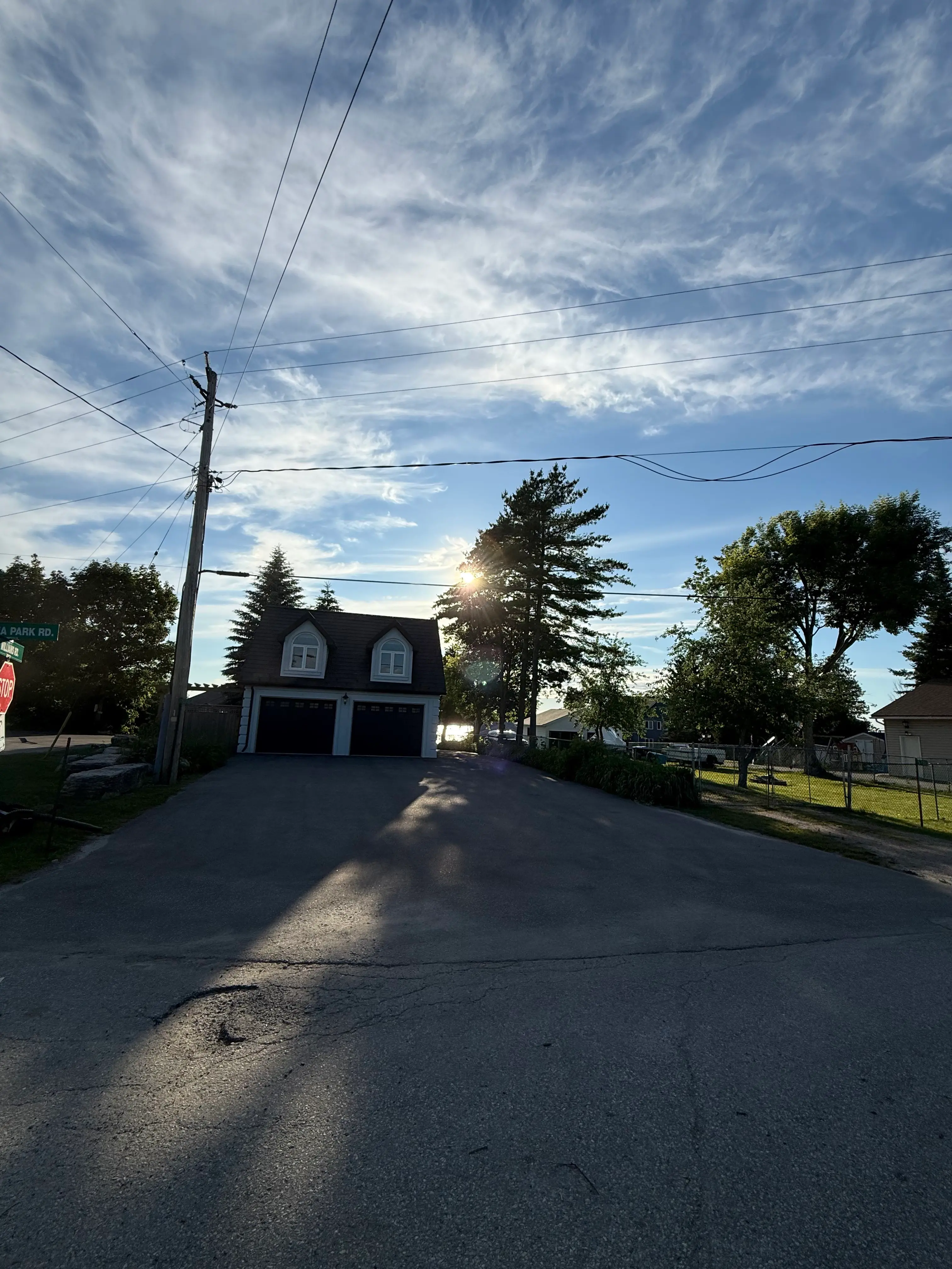 Residential driveway sealing project